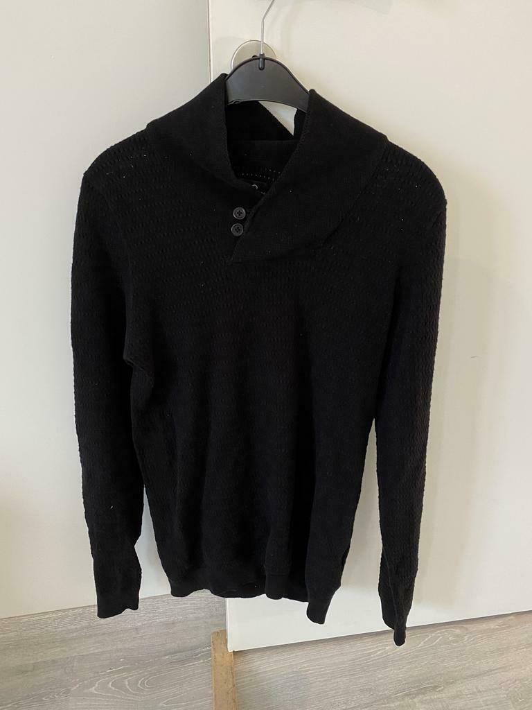 Zwarte trui maat S, Kleding | Heren, Truien en Vesten, Zwart, Ophalen of Verzenden, Zo goed als nieuw, Jbc