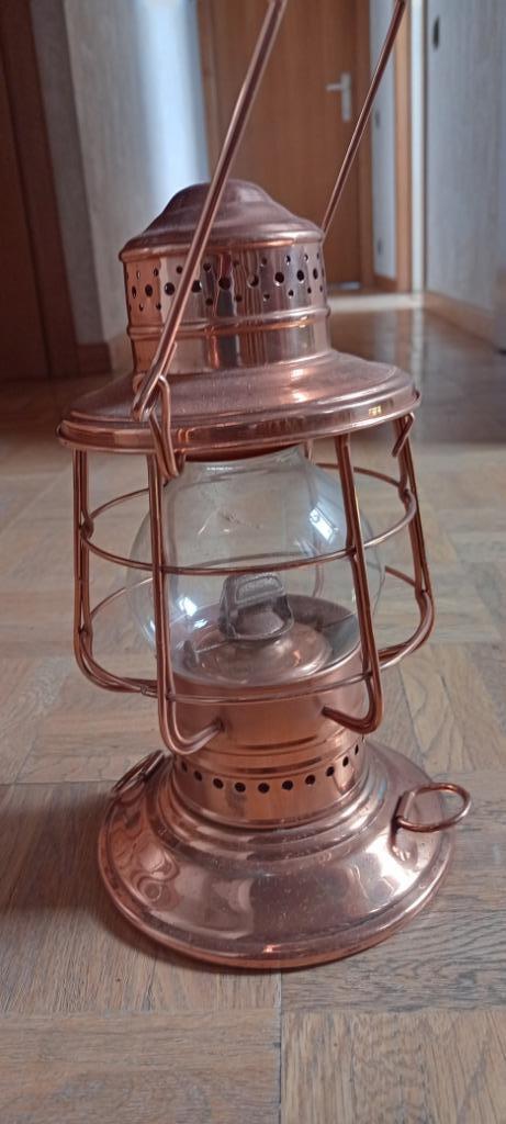 Antieke scheepslamp, Antiek en Kunst, Ophalen of Verzenden