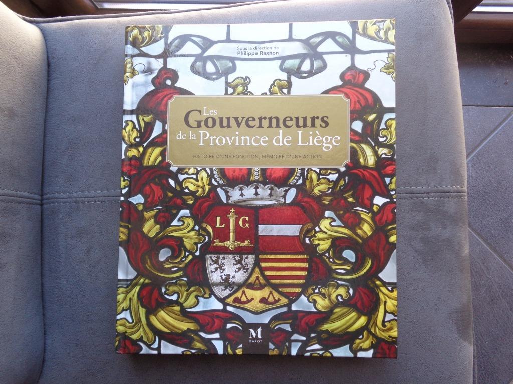 "Les gouverneurs de la province de Liège" 2015, Livres, Enlèvement
