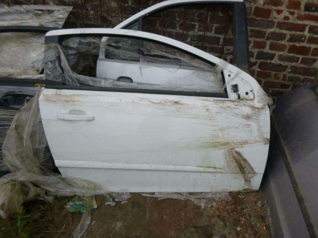 portiere avant  droite  opel Astra gtc  blanche, Enlèvement, Utilisé, Opel, Porte