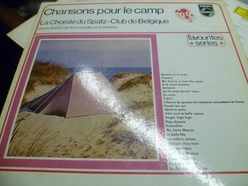 chansons pour le camp robert ledent plaat, Ophalen, Gebruikt
