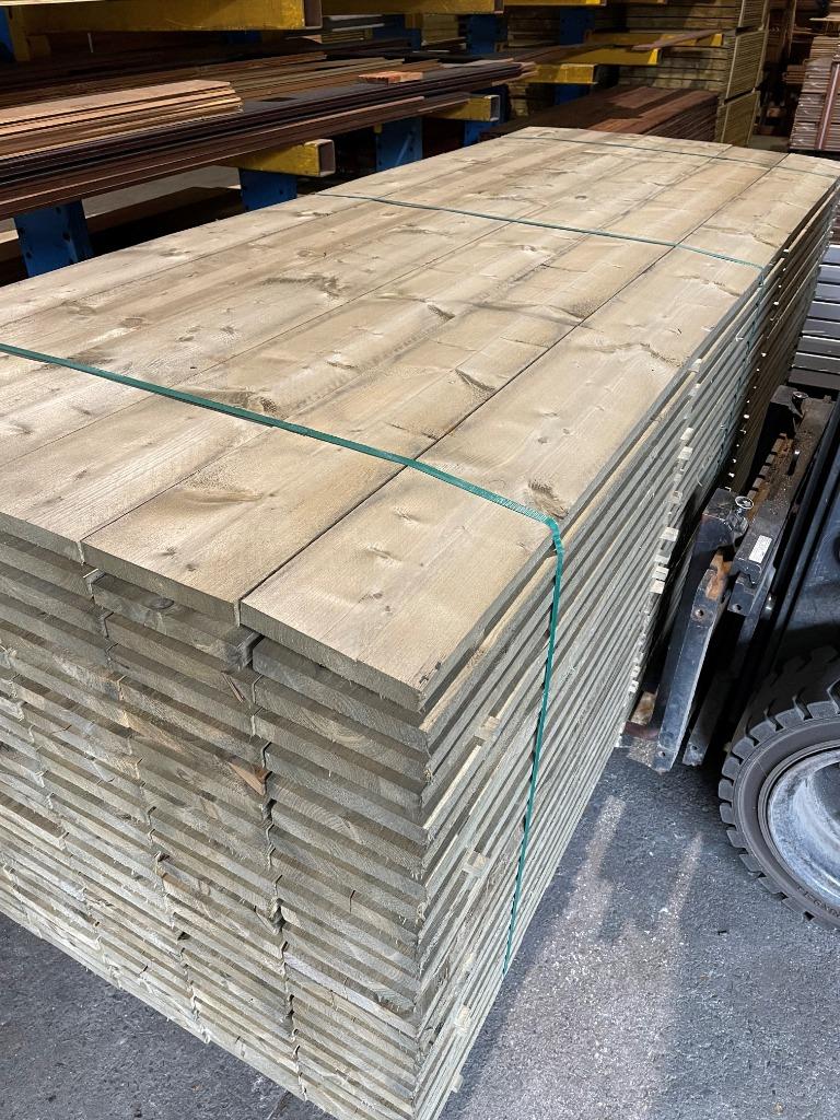 Verouderd steigerhout AAA+ kwal. I 3 CM dik steigerplanken I, Doe-het-zelf en Bouw, Hout en Planken, Geïmpregneerd, 25 tot 50 mm