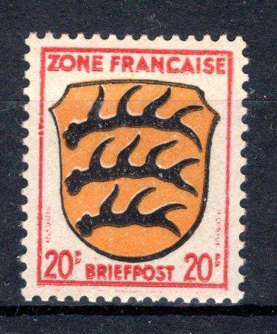 FRANSE ZONE Yt. FZ8 MNH 1945, Ophalen of Verzenden, Postfris