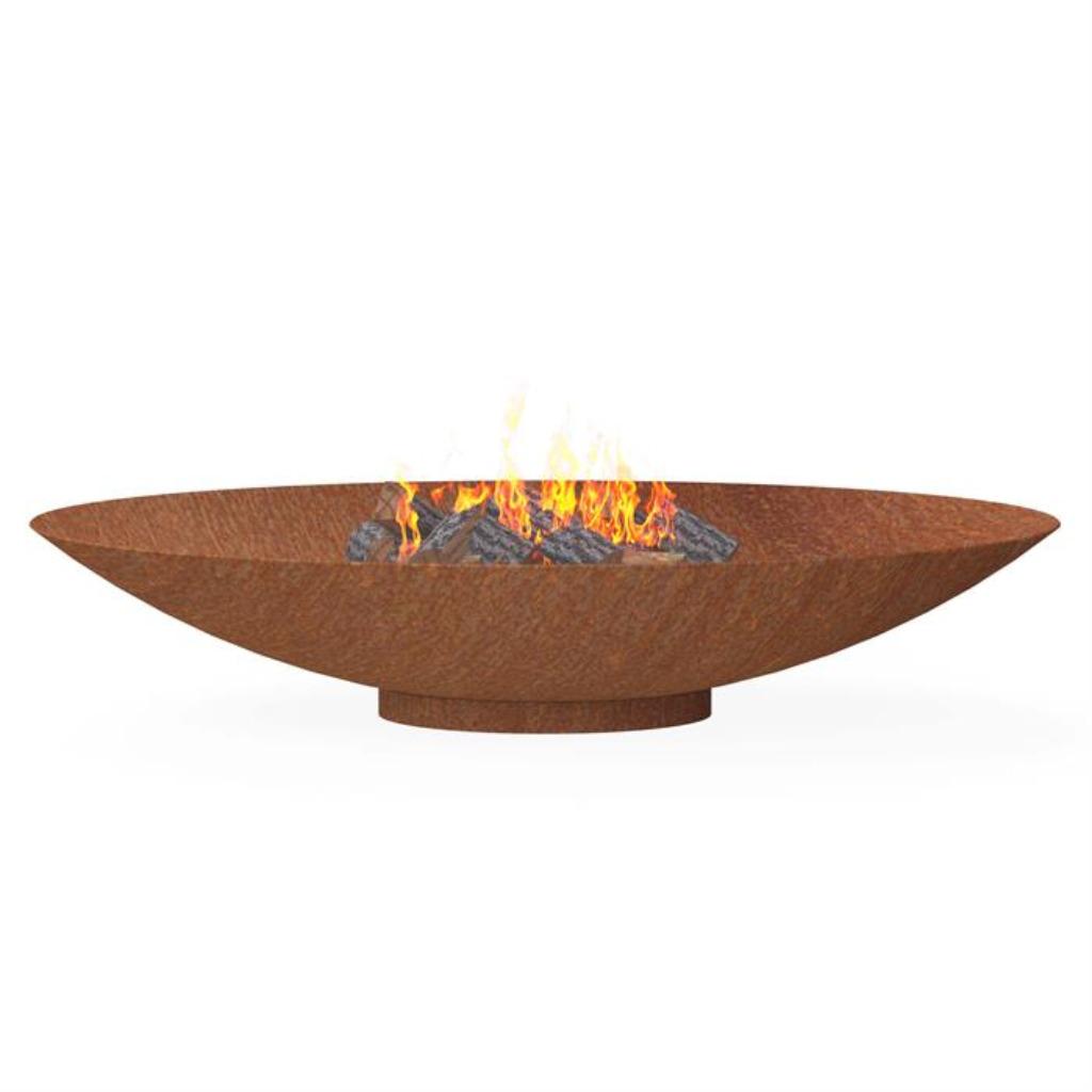 brasero acier corten 200 cm, Jardin & Terrasse, Chauffage de terrasse, Neuf, Sol, Résistant à l'eau, Envoi