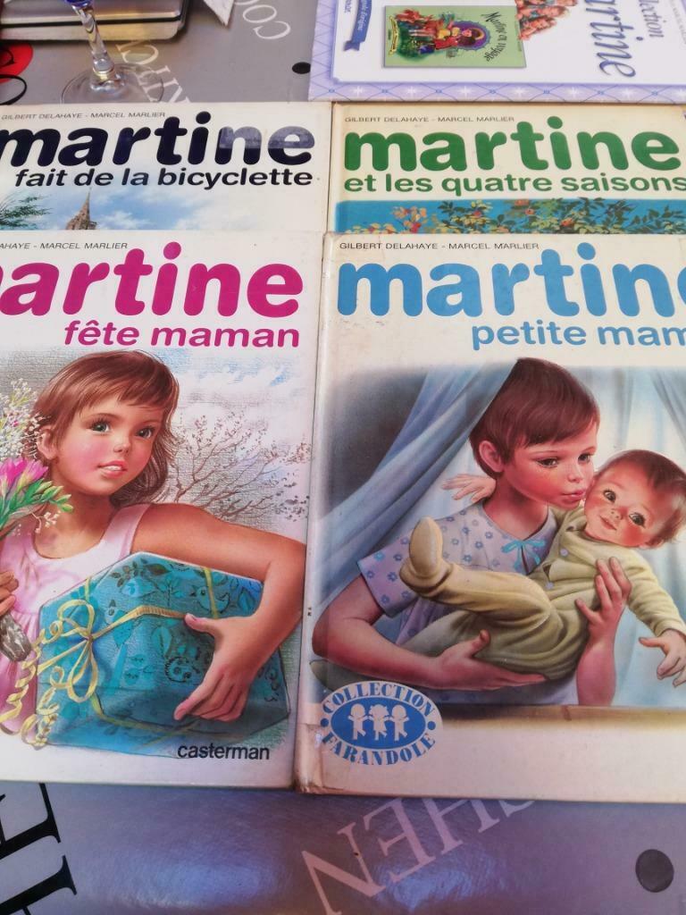 Lot de 4 Martine anciens, Livres, Enlèvement ou Envoi, Utilisé