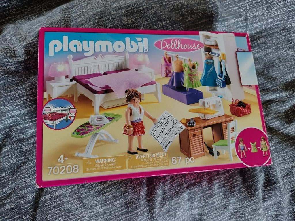 Dollhouse Slaapkamer met mode Ontwerphoek  (70208), Enlèvement ou Envoi