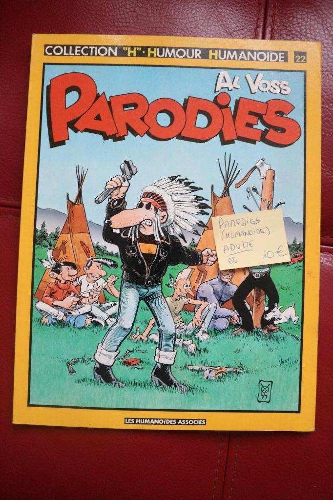 Stripboek voor volwassenen PARODIEËN (humanoïde), Eén stripboek, Ophalen of Verzenden