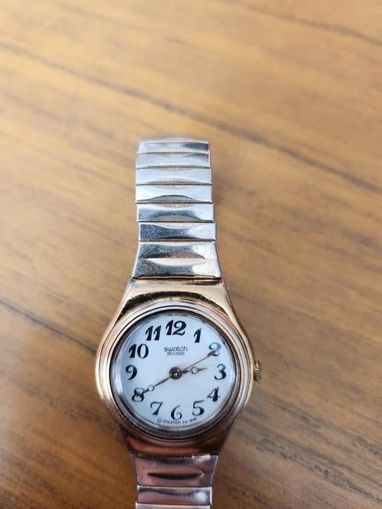 Swatch Irony,zeer mooie en goed werkende dameshorloge., Ophalen, Gebruikt, Swatch