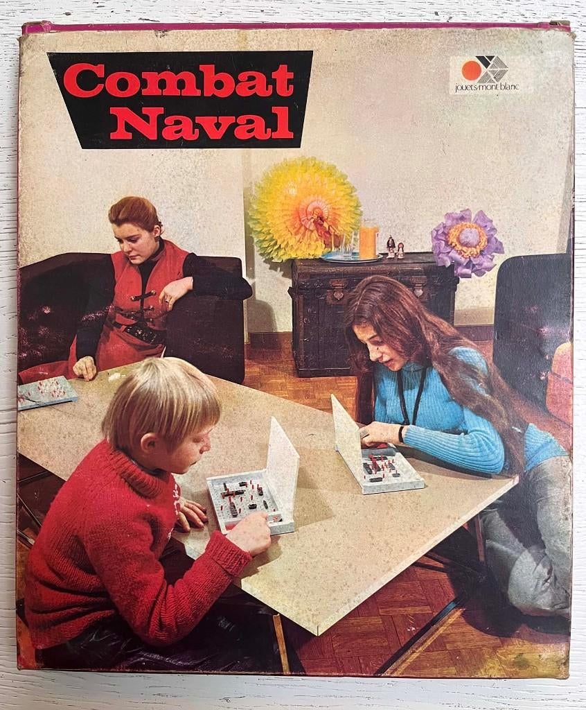 Jeu de plateau Battleship Vintage du début des années 70, 1 ou 2 joueurs, Enlèvement ou Envoi, Utilisé