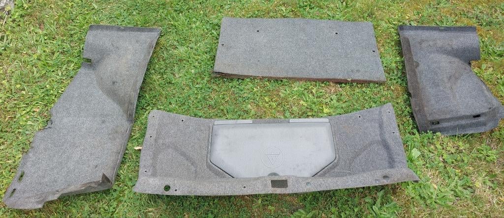 Kofferbaktapijten BMW E34 sedan 1988-1995, Auto-onderdelen, Interieur en Bekleding, Ophalen, Gebruikt, BMW