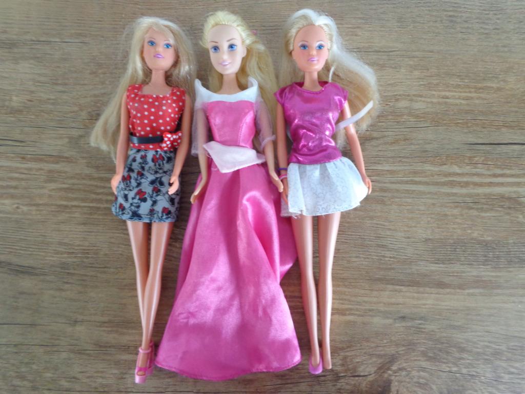 3 poupées SIMBA, Enlèvement ou Envoi, Utilisé, Barbie