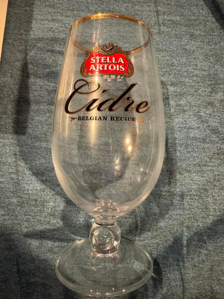 Stella Artois ciderglazen new pint England, Verzamelen, Ophalen of Verzenden, Nieuw, Glas of Glazen, Stella Artois