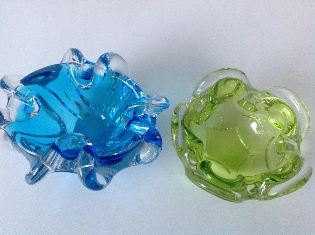 Prachtige Murado vintage glazen asbak, Ophalen of Verzenden