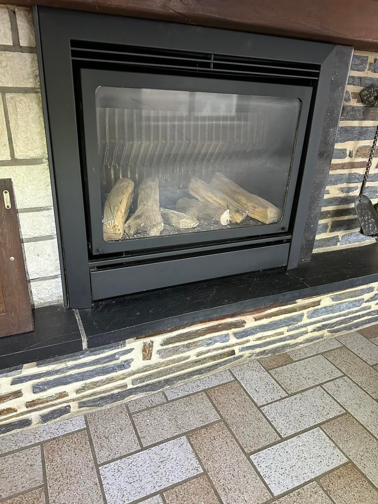 Inbouw haard Wellstraler op aardgas, Ophalen, Zo goed als nieuw