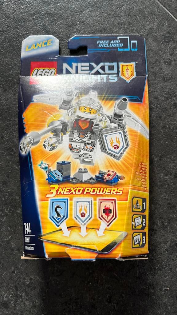 Lego nexo knights 70337  Lance L'Ultime Chevalier, Utilisé, Lego