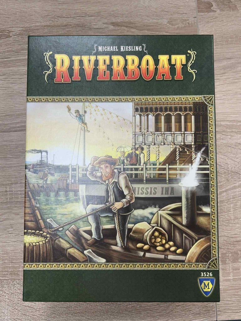 River Boat - Bordspel, Ophalen of Verzenden, Zo goed als nieuw