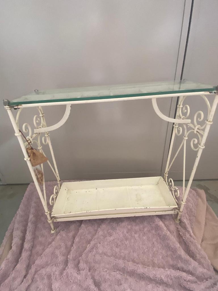 Étagère ancienne, Enlèvement, Comme neuf, Verre