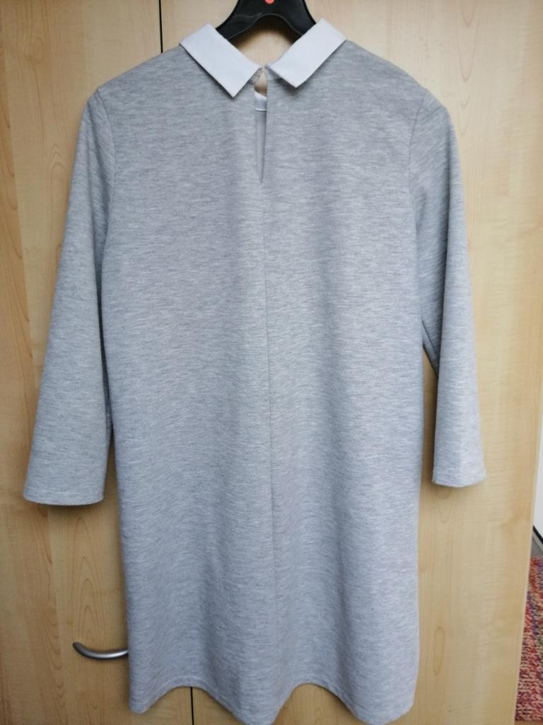 jurk grijs melée zara trafaluc maat s, Enlèvement ou Envoi, Taille 36 (S), Gris