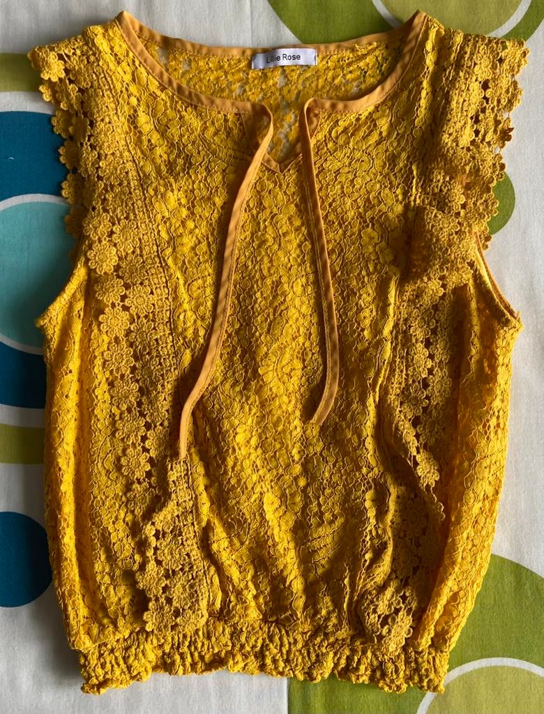 Blouse / T-shirt jaune moutarde, Vêtements | Femmes, Vêtements Femmes Autre, Comme neuf