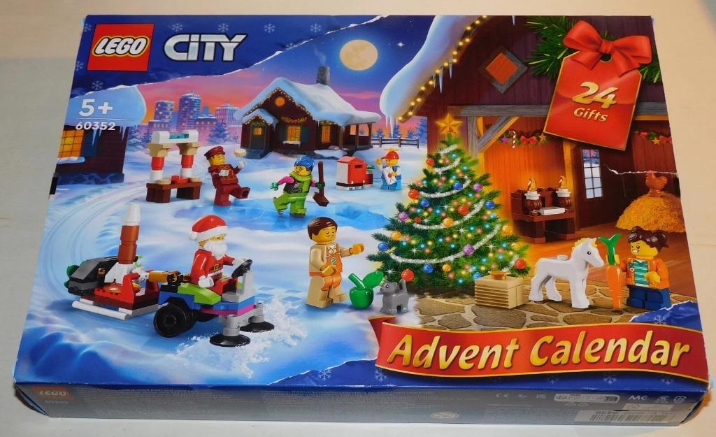 LEGO 60352 2022 CITY Advent Calendar 24 Gifts 287 pcs, Hobby en Vrije tijd, Overige Hobby en Vrije tijd, Nieuw, Ophalen of Verzenden