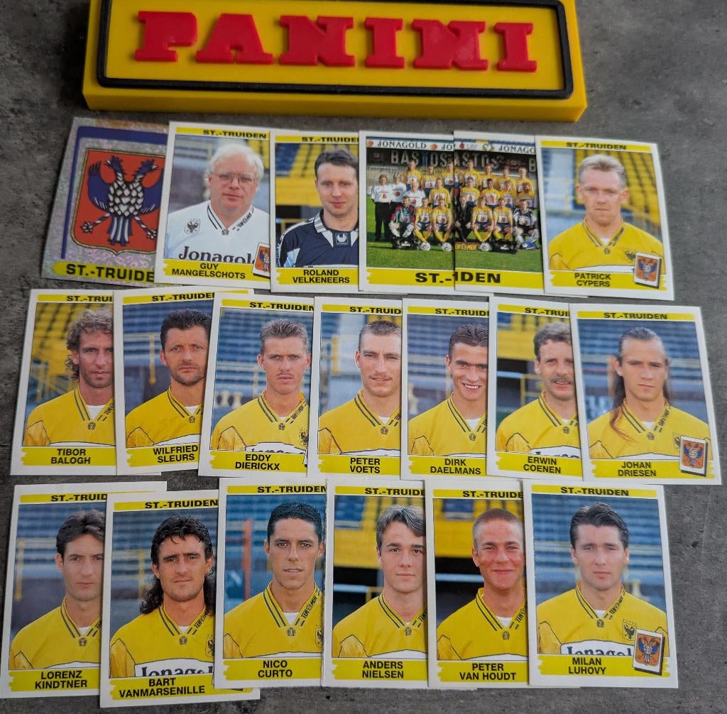 PANINI FOOTBALL 96 19 STICKERS 1996 SINT TRUIDEN   VOETBAL, Verzenden, Nieuw