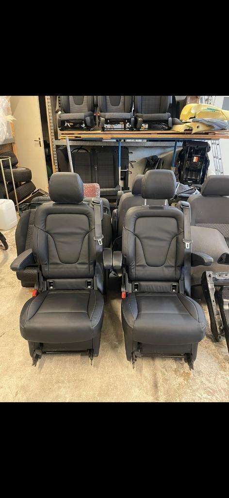 originele Lugano lederen stoelen Mercedes V 250 300 Mercedes, Auto-onderdelen, Ophalen of Verzenden, Nieuw