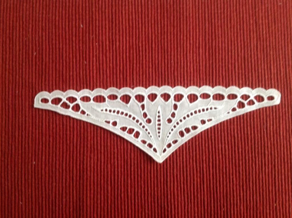 APPLICATION DE BRODERIE ANGLAISE, Enlèvement ou Envoi, Neuf, Application