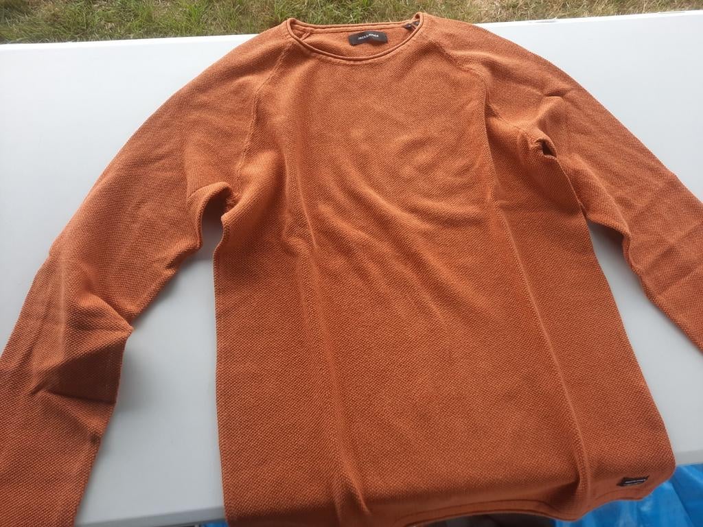Oranje pull Jack&Jones medium, Maat 48/50 (M), Ophalen of Verzenden, Gedragen, Jack&Jones