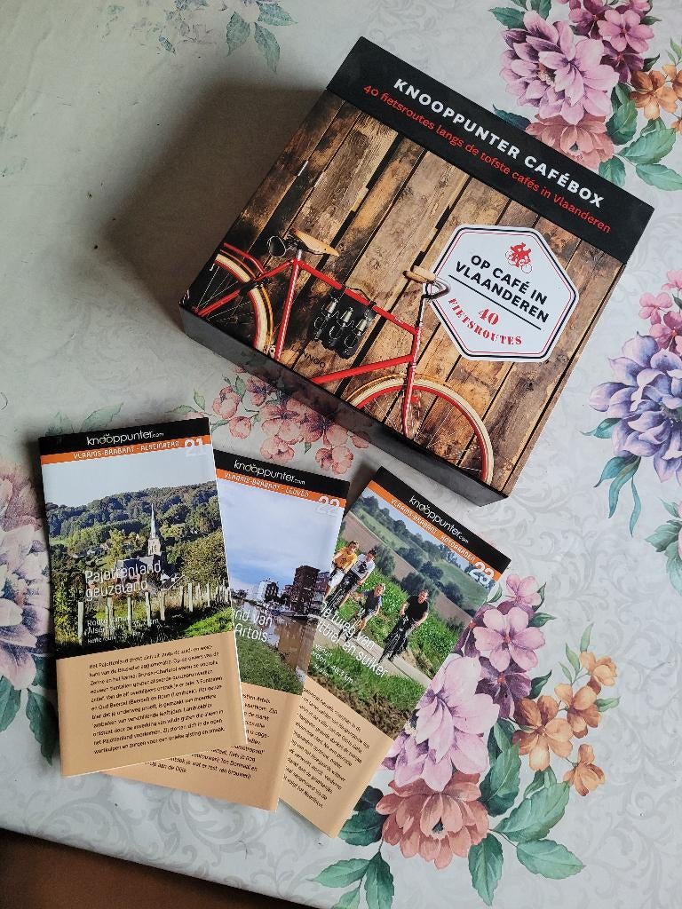 Knooppunter- 40 fietsroutes ( nieuw ), Boeken, Fiets- of Wandelgids, Nieuw, Lannoo, Benelux