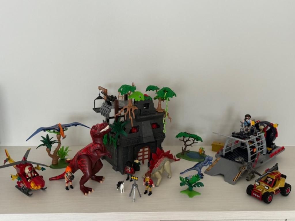 Playmobil Ensemble de la série Dinosaures, Enlèvement, Comme neuf, Ensemble complet