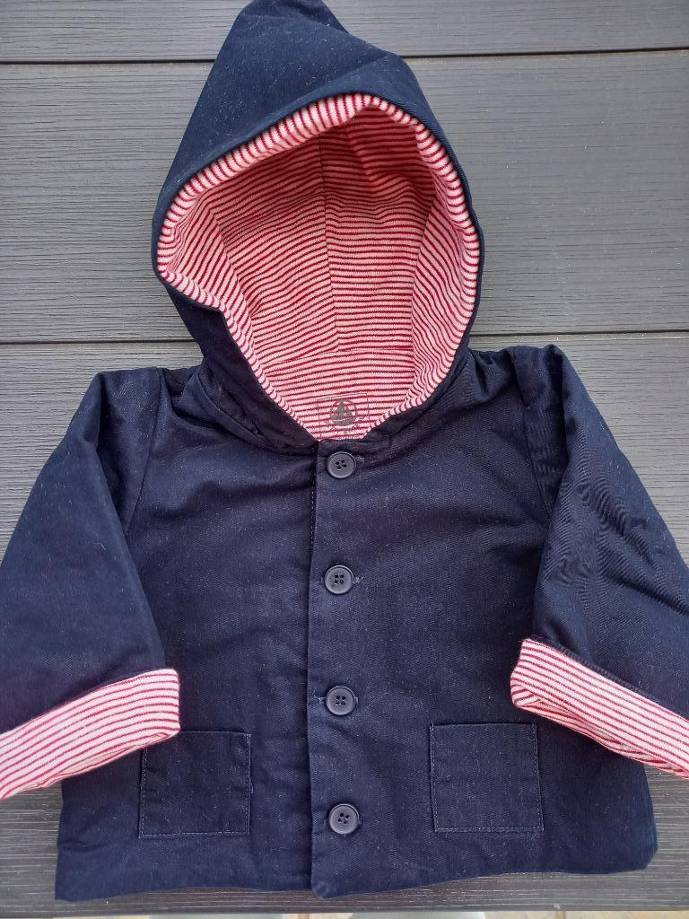 Etat neuf, belle veste PETIT BATEAU taille 62, Garçon ou Fille, Enlèvement ou Envoi, Comme neuf, Petit Bateau