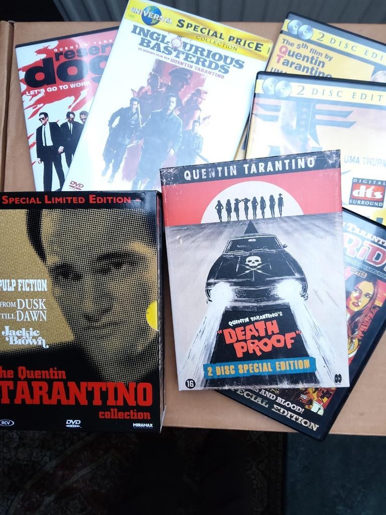QUENTIN TARANTINO (9 DVD´S), Cd's en Dvd's, Ophalen of Verzenden, Zo goed als nieuw