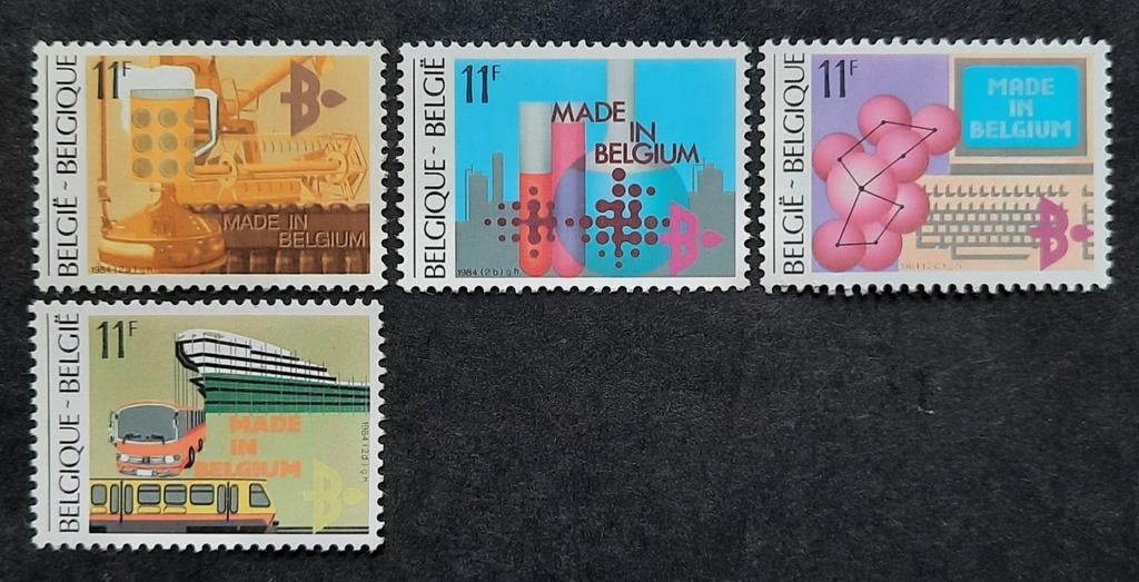 België: OBP 2114/17 ** Belgische uitvoer 1984., Frankeerzegel, Ophalen of Verzenden, Zonder stempel, Postfris