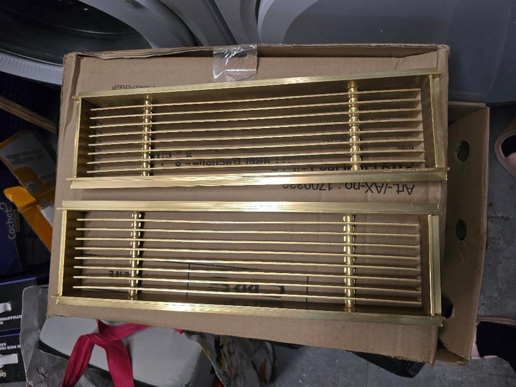 Grille de convection/ventilation air chaud pour cheminée, Enlèvement, Comme neuf, Insert