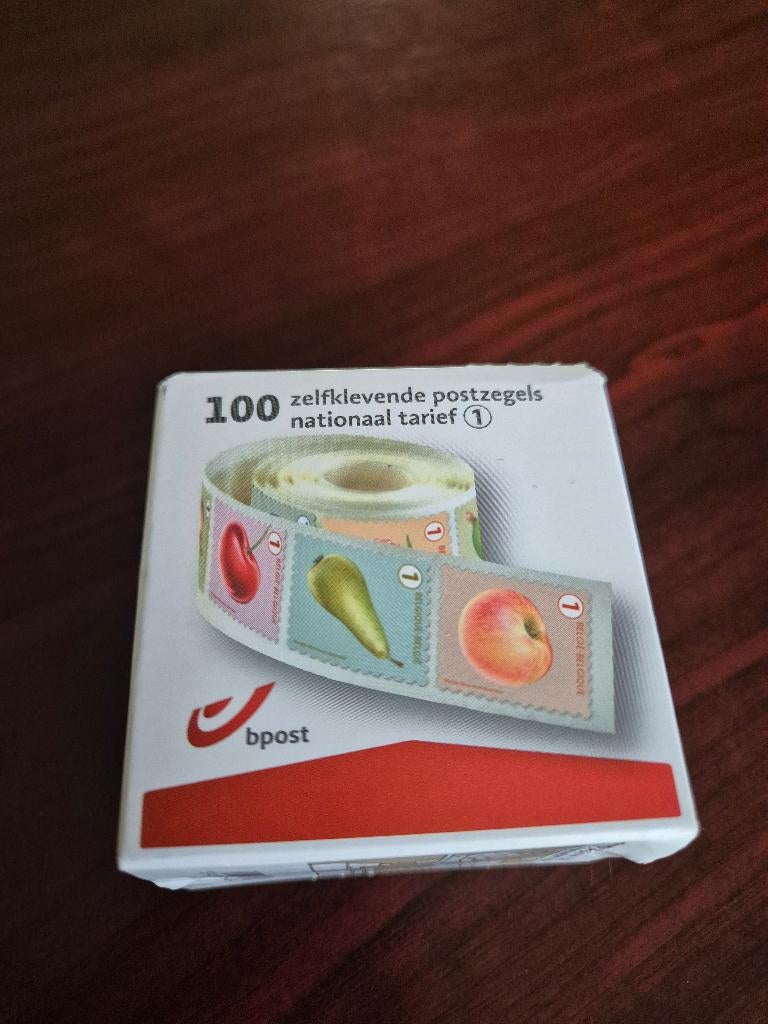 Postzegeldoos met nationale tarieven, 1 plakker, Ophalen of Verzenden, Postfris, Overig