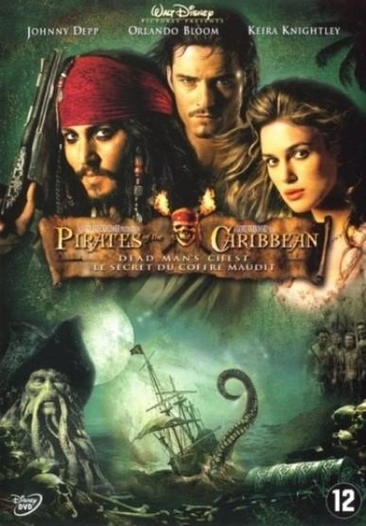 Dvd - Pirates of the Carribean, Dead man's Chest, À partir de 12 ans, Enlèvement ou Envoi, Utilisé