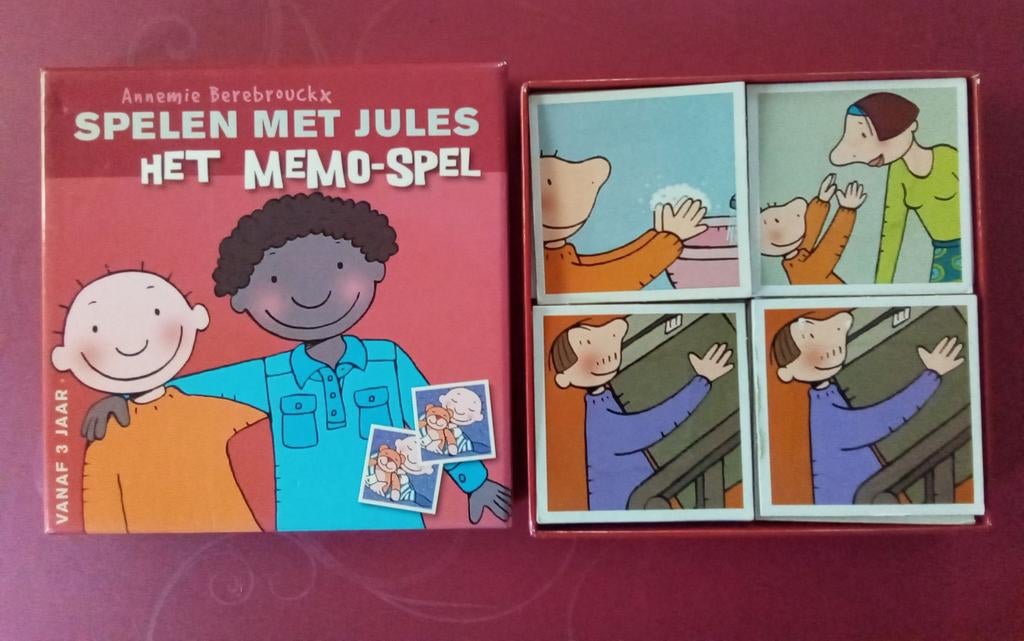 Spelen met Jules memospel, Ophalen of Verzenden, Zo goed als nieuw, Ontdekken