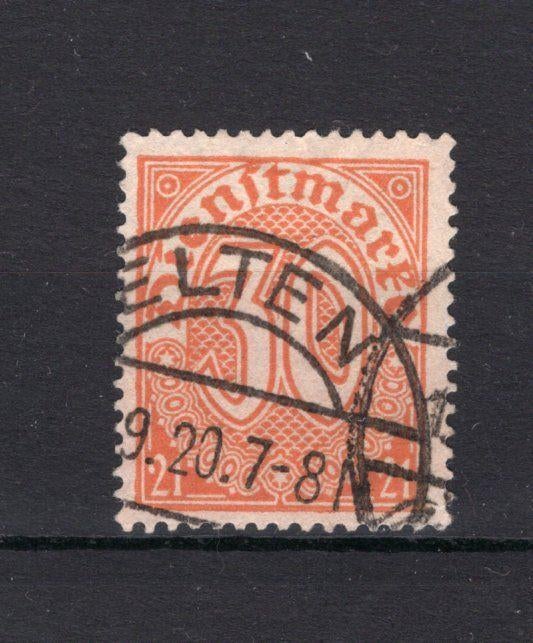 DEUTSCHES REICH Yt. S13 gestempeld Dienstzegel 1920, Ophalen of Verzenden, Gestempeld