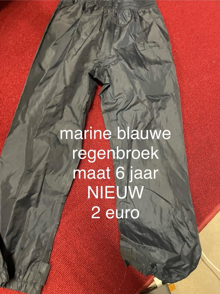 regenbroek kind, Caravans en Kamperen, Ophalen, Nieuw, Regenbroek