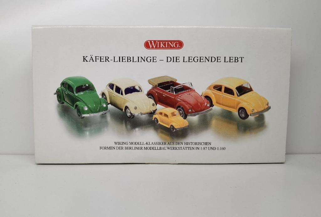 Coffret VOLKSWAGEN Coccinelle LEGENDE VW 1/87 HO WIKING Neuf, Hobby & Loisirs créatifs, Voitures miniatures | 1:87, Neuf, Voiture