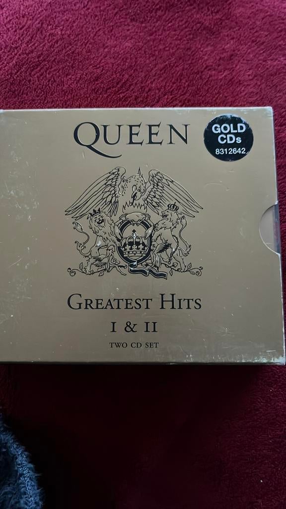 Queen - Greatest Hits I & II (2CD gold cd’s), Ophalen of Verzenden, Zo goed als nieuw