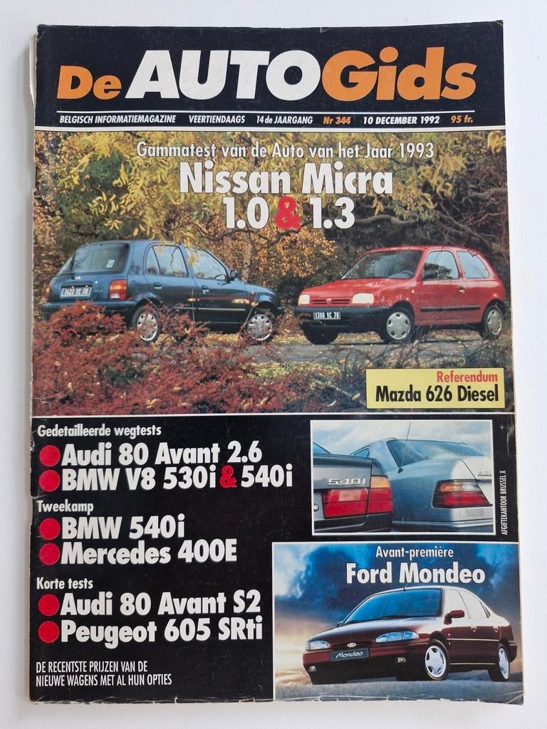 Autogids 344, Enlèvement ou Envoi, Comme neuf