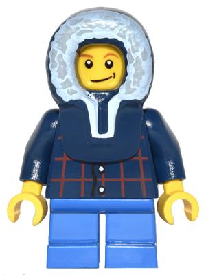 Lego figuur twn125 Boy winter village bakery / F2, Enlèvement ou Envoi, Neuf, Briques en vrac, Lego