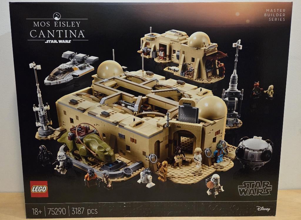 (GESEALD) Lego 75290 Mos Eisley Cantina, Enlèvement ou Envoi, Neuf, Ensemble complet, Lego