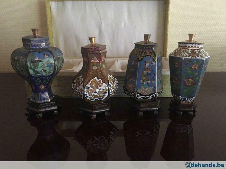 Chinese miniatuur vaasjes, Ophalen, Nieuw