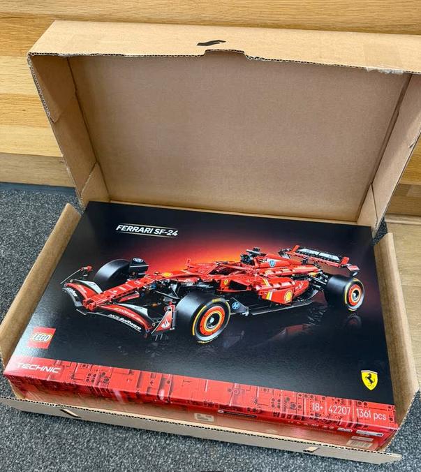 LEGO - Technic Ferrari SF-24 F1 Car Formula 1 -42207, Enlèvement, Neuf, Ensemble complet, Lego
