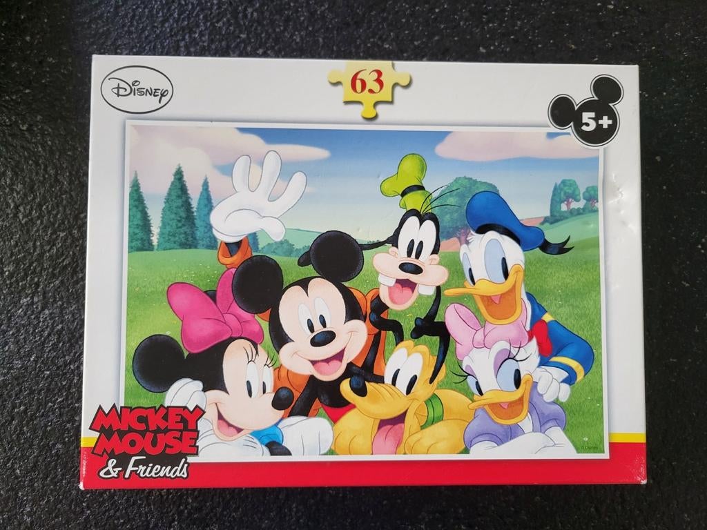 Puzzel Mickey Mouse, Collections, Enlèvement, Mickey Mouse, Comme neuf