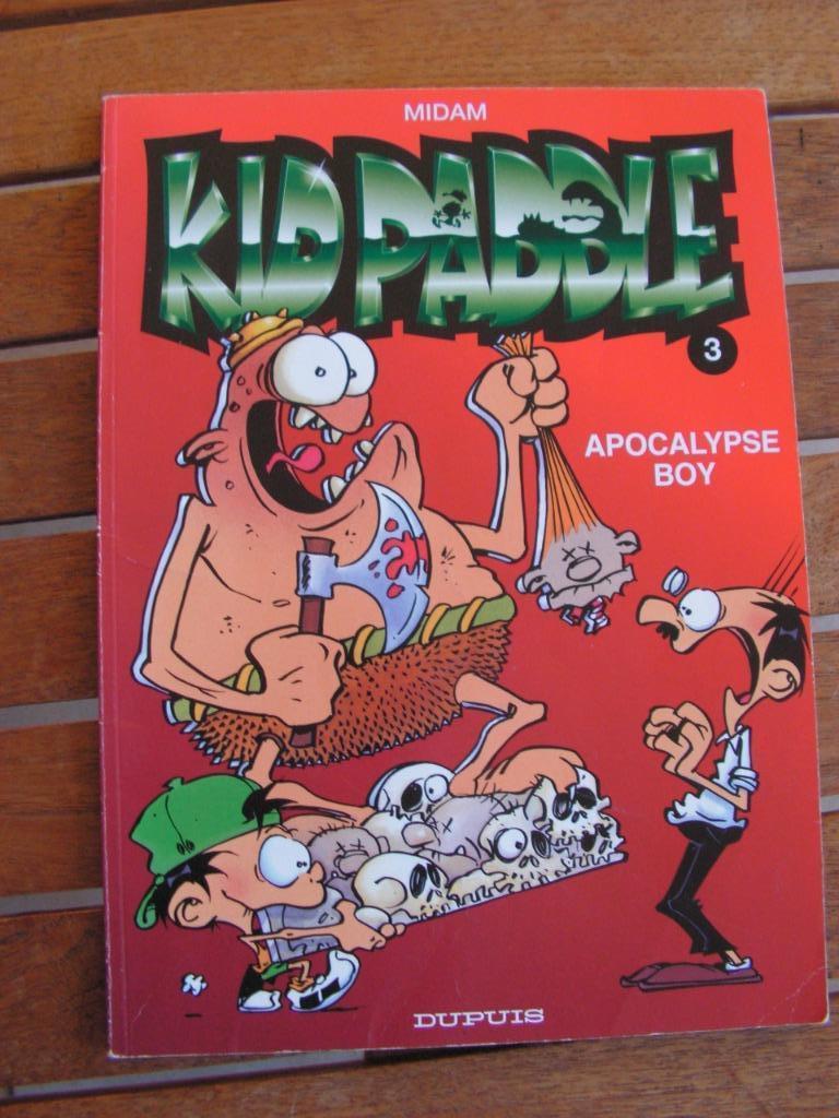 Strip Kid Paddle – nr 3 – Apocalypse Boy., Boeken, Stripverhalen, Zo goed als nieuw, Eén stripboek, Ophalen of Verzenden