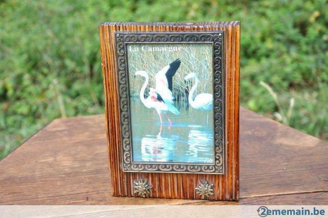 support pour clefs en bois decor flamand rose, Enlèvement ou Envoi, Utilisé