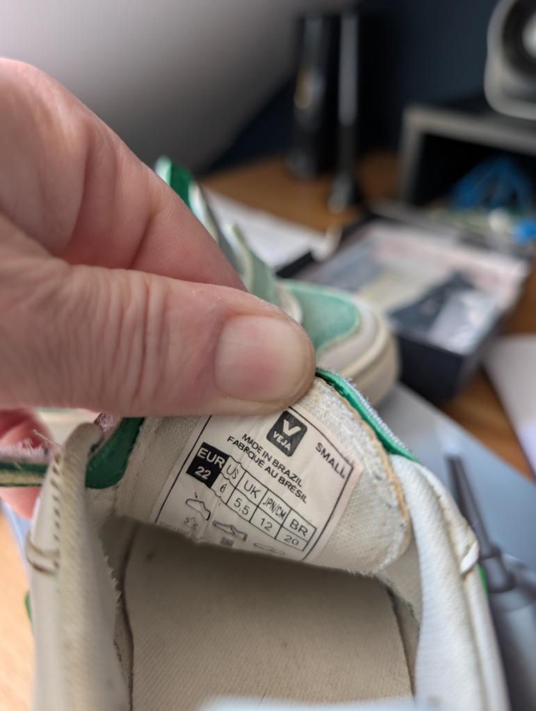 Veja sneakers voor kinderen maat 22, Veja, Gebruikt, Ophalen of Verzenden, Jongen of Meisje